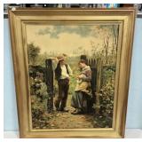 Framed Print of Cardboard 38'h., 31'w