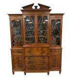 Federal Flame China Cabinet 96'h, 72'w