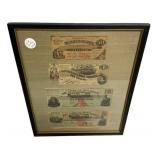 Four Pre Civil War Mississippi Banknotes
