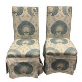 Pair of Contemporary Parson Chairs