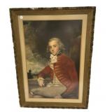 Print of the portrait Captain Bligh 36'h., 26'w