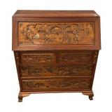 Far Easten Furniture Co. Teakwood Secretary Desk 4