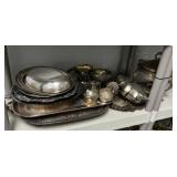Group of Silver Plate Serving Ware