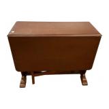 Mid Century Drop Leaf Table 30'h., 35'w