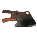 MHS Cutlery Fixed Blade Damas Cleaver Knife