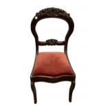 Empire Mahogany Balloon Side Chair