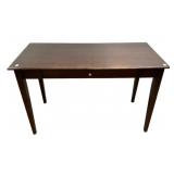 Modern Tapered Leg Table 30'h., 47'w., 22'd