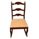 20th Century Ladder Back Rocker
