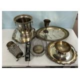 Group of Silver Plate Serving Ware
