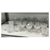 Duncan Miller Sandwich Pattern Glassware