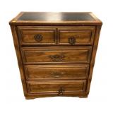 Late 20th Century Oak Chest of Drawers,
