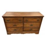 20th Century Oak Double Dresser