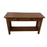 Modern Reproduction Mission Style Console Table 28