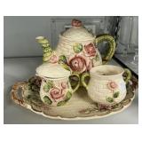 Hand Painted Takahashi Pitcher Set