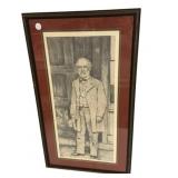 General Robert E Lee Print Signed Chirs Rough 118/