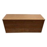 VTG Wood and Formica Low Dresser 24'h., 52'w., 1