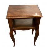 French Style Accent Table 22'h., 15'w