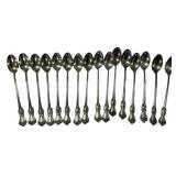 15.780 ozt 16 R Mark Sterling Ice Tea Stir Spoons