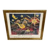 Signed Candy Cain Jubilee Jam Poster