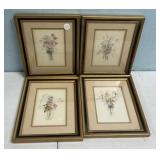 Four Mary Lou Prints 12'h. 9'w