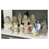 Religious Ceramics and Glass Figurines