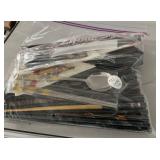 Assorted Chop Sticks and Flatware