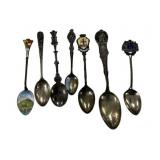 3.105 ozt Sterling Souvenir Spoons