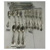 Est. 22.00 ozt Wallace Grand Victorian Sterling Fl