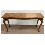 Late 20th Century Sofa Table 27'h., 57'w