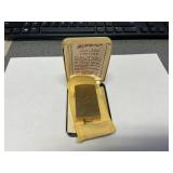 Zippo 10K Gold Filled Lighter