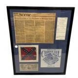 Battle of Champion Hill Edwards, MS Plaque 26 1/2'