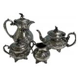 Sheffield John Turton Hand Chaise Silver Plate Ser