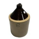 Number 2 Stoneware Jug 14'