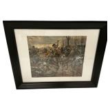 18''h., 21'w Southern Steel Print