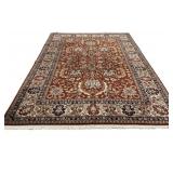 7'7 x 10'8 Ahmedani Linen Exclusive Burnt Orange R