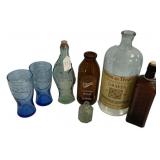 McDonalds Glass, Fish Jar, Colverts Milk, Chateau