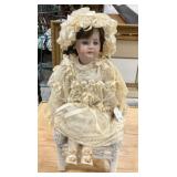 21' Simon and Halbig 949 Repro and Chair