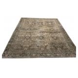 Layla Olive Charcoal Machine Rug 7'6 x 9'5