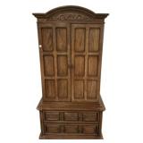 American of Martinsville Spanish Style Armoire 74'
