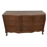 Mount Airy Furniture Chinese Chippendale Triple Dr