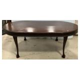 Antique Ball n Claw Banquet Table 30'h., 83'L, 4