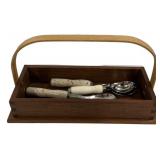 David Thompson Hand Crafted Handled Box 15'