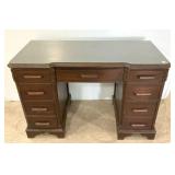 VTG Kneehole Writing Desk 30'h 45'w, 20'd