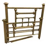 54' Victorian Mushroom Brass Bed