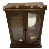 Jewelry Cabinet with Costume Jewelry