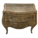 Modern Decorative Demilune Cabinet 27'h., 26'w