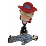 Ole Miss Rebel and Doll