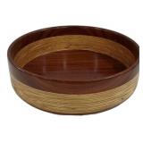 Jerry L Jones Hand Crafted Wood Bowl 11 1/2'dia