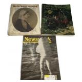 1969 Newsweek, Mother's Magazine 1916, and Civil W