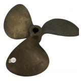Solid Three Blade Brass boat propeller